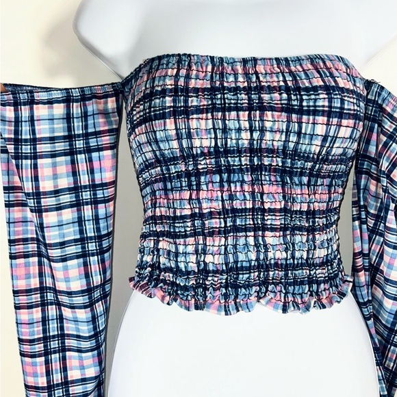 Smocked top with square neckline size xl - Picture 4 of 5